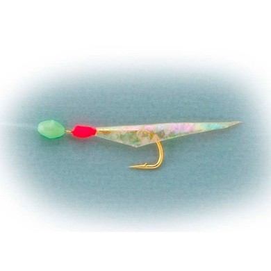 MINI FLASHING PIEL PEZ LARGA 5 ANZUELOS