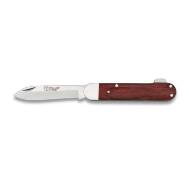 Navaja usos madera roja. 1 hoja. 7.8cm