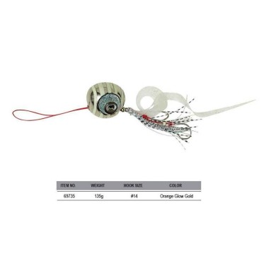 SEÑUELO SG CUTTLE EYE 135G SILVER ZEBRA CLOW