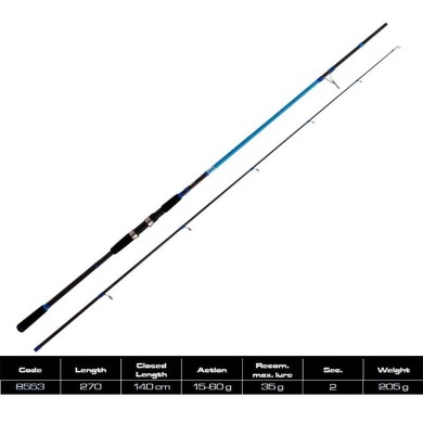 CAÑA BLUE WIN SEA BASS 2.70 M