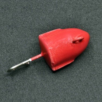 CULO PLOMADO IKA JLC 40 G ROJO