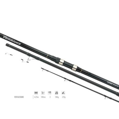 CAÑA SHIMANO VENGANCE K SURF SOLID 4.25M 225G 3PC