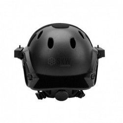 CASCO TIPO FAST Y MASCARA NEGRO DELTA TACTIC