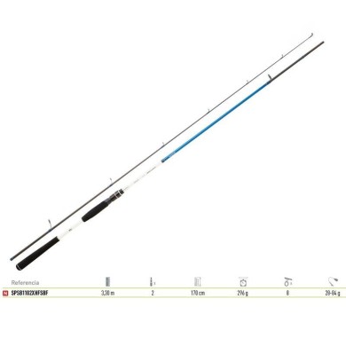 CAÑA DAIWA SPITFIRE SB 1102 XHFS