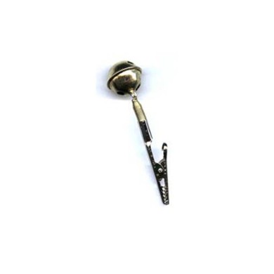 CASCABEL PARA CAÑA CON PINZA PARA SOSTENER.