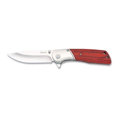 NAVAJA ALBAINOX PAKKAWOOD ROJO HOJA 9CM.