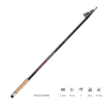 CAÑA SHIMANO VENGEANCE AX SLIM TELE GT 3,60M 40-80GR  6PC.