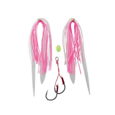 SUNAKKU JIG CANDY FLOSS SKIRT HOOK SET