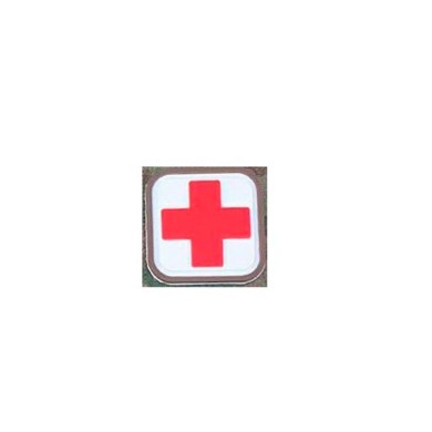 PARCHE DE PVC CUADRADO MEDIParche de PVC cuadrado médicoC