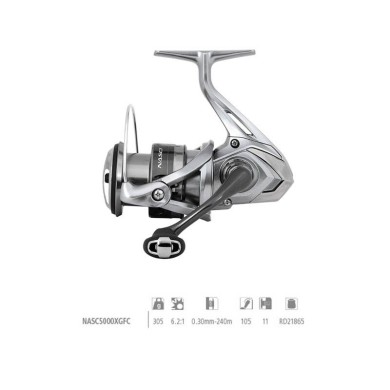 CARRETE SHIMANO NASCI FC C5000 XG