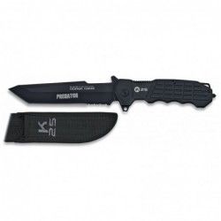 CUCHILLO K25 PREDATOR NEGRO FUNDA H14