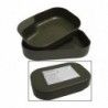 SET PLATOS OLIVA DE PLÁSTICO DE 2 PIEZAS CAMP-A-BOX®