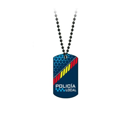 CHAPA POLICIA LOCAL 3D