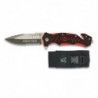 NAVAJA K25 G10 ROJA/NEGRA H:8,8
