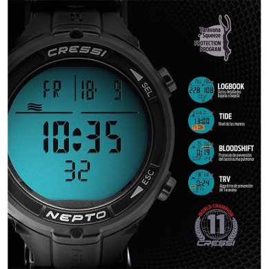 RELOJ NEPTO AZUL