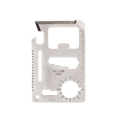 HERRAMIENTA DE SUPERVIVENCIA EN BLANCO CON ESTUCHE