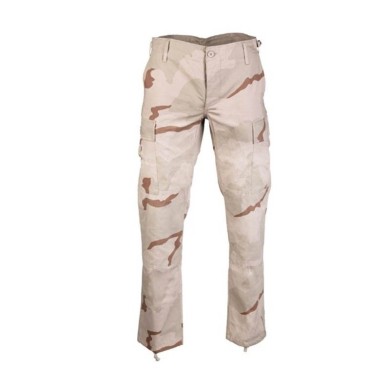 PANTALON US BDU FIELD R/S 'SLIM FIT' 3-COL.DESERT