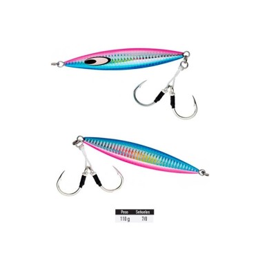 JIG SALTIGA SK 110G BLUE PINK