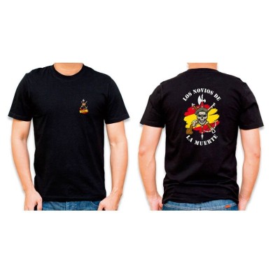 CAMISETA BASICA NEGRA LEGION