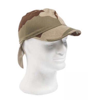 GORRA CON TELA DESERT 3 COL. MILTEC