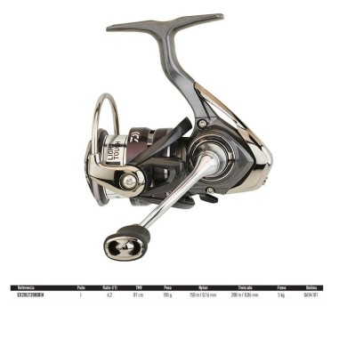 CARRETE DAIWA EXCELER 20 LT 2000 XH