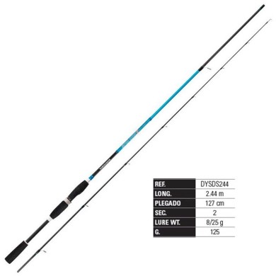 CAÑA YOKOZUNA SPIN DART SPI-2.44M-2SEC.