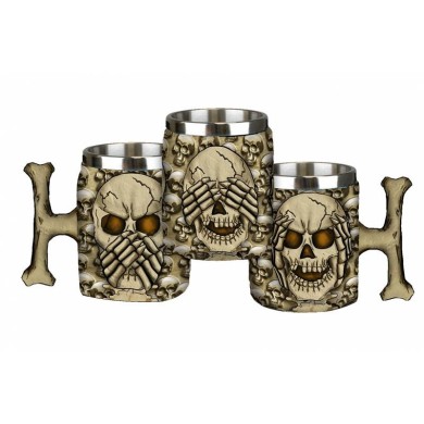 TAZA RESINA TOLE 10 3 CALAVERAS