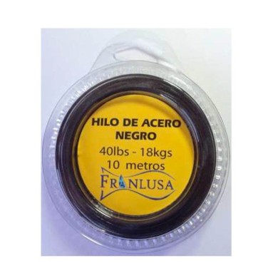 ROLLO DE ACERO 10 MT NEGRO