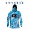 CAMISA MANGA LARGA CAPUCHA BLUE PSYCHO