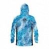 CAMISA MANGA LARGA CAPUCHA BLUE PSYCHO