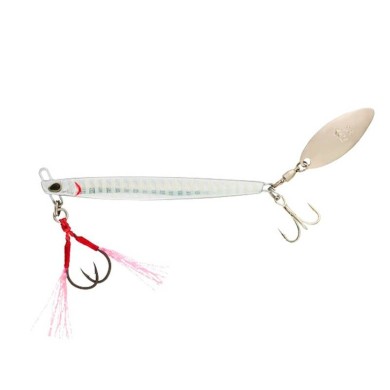 SAMOURAI SPIN JIG 40G PH ZEBRA GLOW