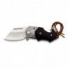 NAVAJA MINI ALBAINOX MADERA NEGRA