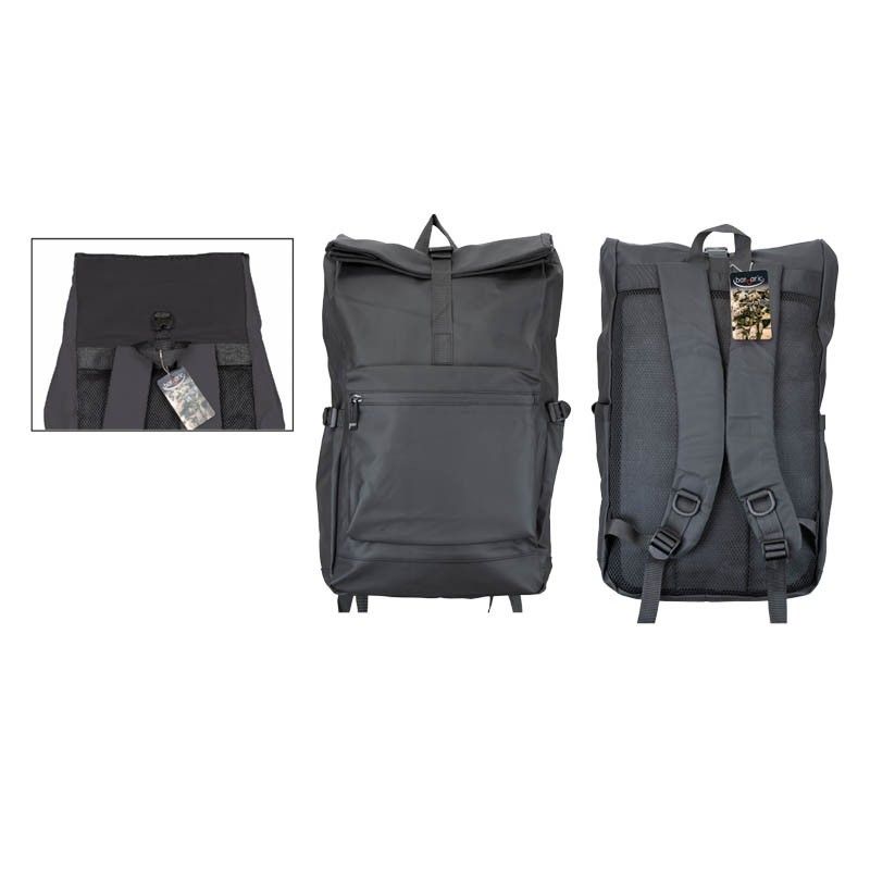 MOCHILA PLEGABLE NEGRA