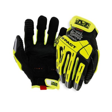 GUANTES MECHANIX M-PACT HI VIZ AMARILLO