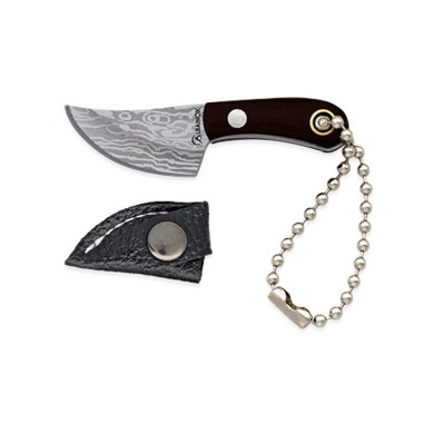 CUCHILLO MINI LLAVERO /LASER DAMASCO
