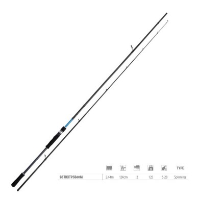 CAÑA SHIMANO BASTERRA XT + SPIN SEA BASS 2,44M 5-28GR. 2PC
