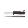 NAVAJA ALBAINOX CAZA MADERA WENGUE H:9 CM