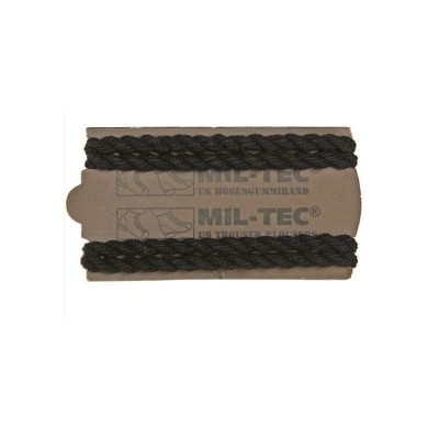 BANDAS ELÁSTICAS PARA PANTALON NEGRO (2 PARES)