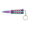 NAVAJA ABANICO LLAVERO COLORFULL 4CM