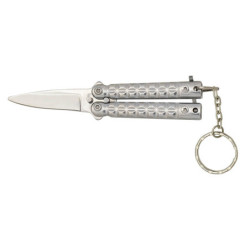 NAVAJA ABANICO LLAVERO COLOR SILVER