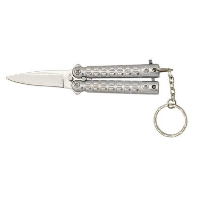 NAVAJA ABANICO LLAVERO COLOR SILVER