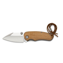 NAVAJA ALBAINOX MADERA NATURAL HOJA: 5.5
