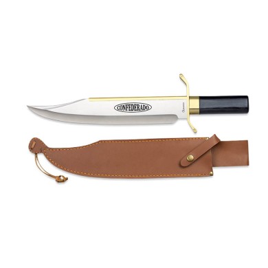 CUCHILLO CAZA ALBAINOX SATIN/MADERA