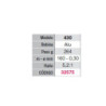 CARRETE HERCULY TIP 430