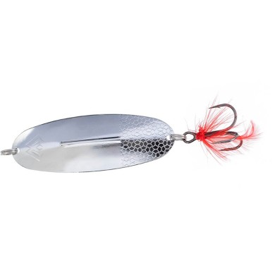CUCHARA MONSTRUO PLANA MIKADO 30G/10CM PLATEADA  1PCS