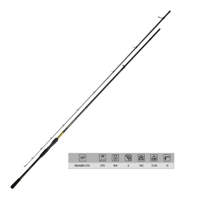 CAÑA MIKADO INTRO SPIN 270c.w. 5-30G- 2SEC. 1PCS