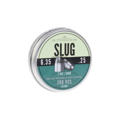 BALINES STINGER SLUG 6.35 MM (.25) 2.6GR 200
