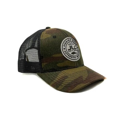 GORRA JLC FISHING WEAR VERDE CAMUFLAJE BLANCO