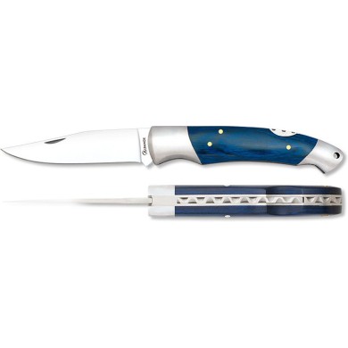 NAVAJA ALBAINOX STAMINA AZUL HOJA:8CM