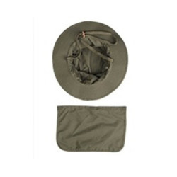 SOMBRERO BRIT.BOONIE R/S M.NECKFLAP OLIVA